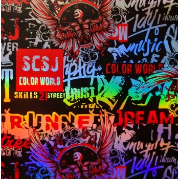 Folia do hydrografiki - Hologram HL010